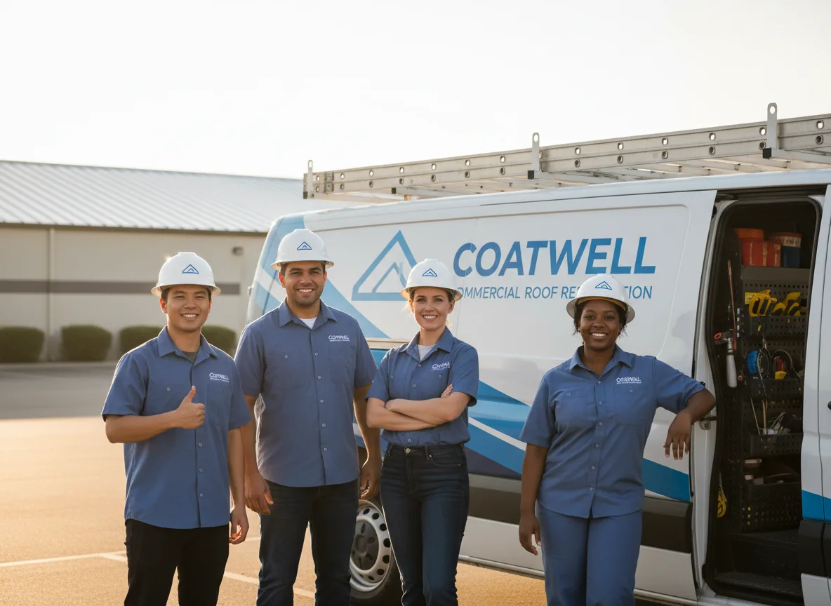 Commercial roof coating company in Saint Paris, OH